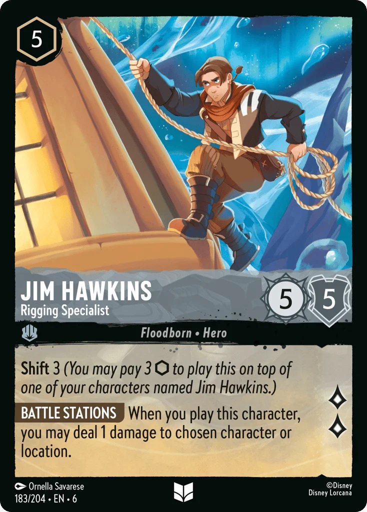 Jim Hawkins - Rigging Specialist · Azurite Sea