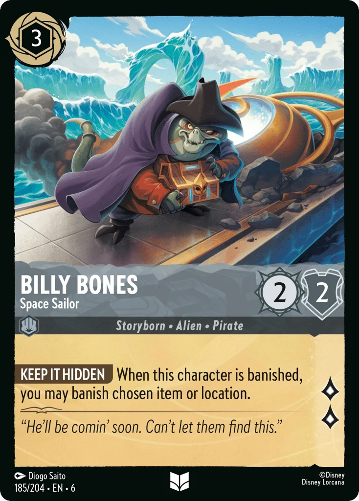 Billy Bones - Space Sailor · Azurite Sea