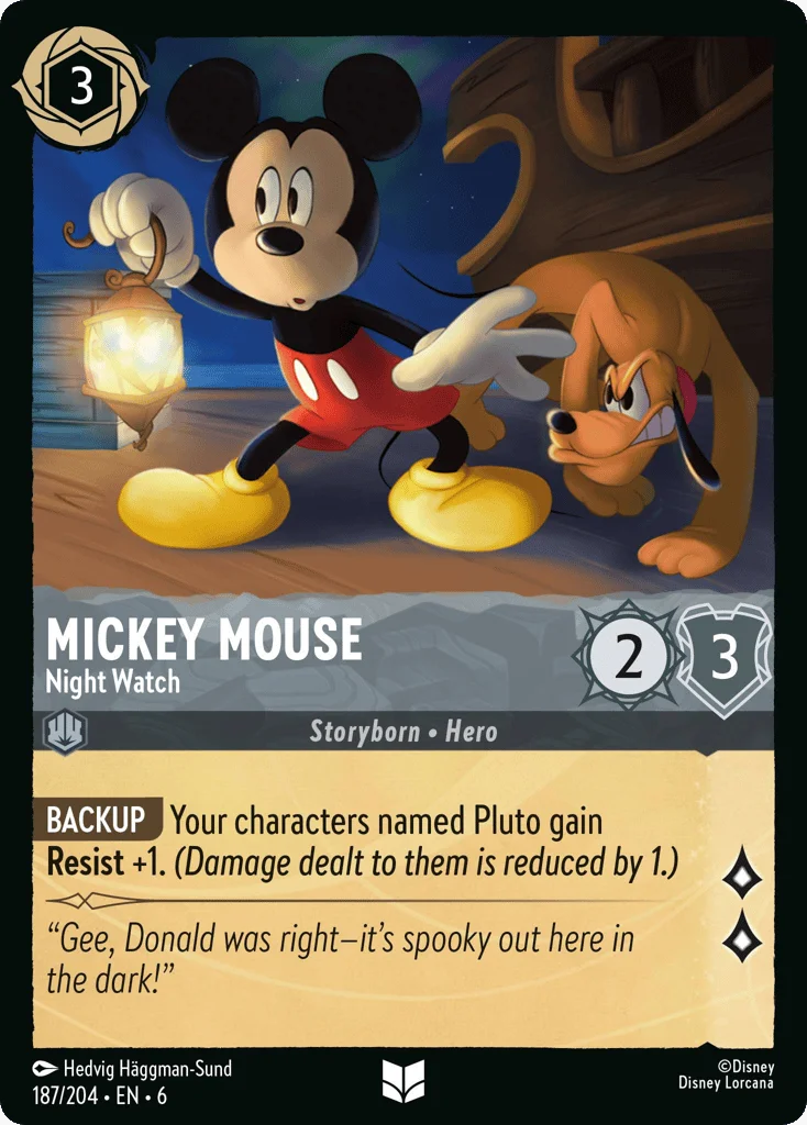 Mickey Mouse - Night Watch · Azurite Sea