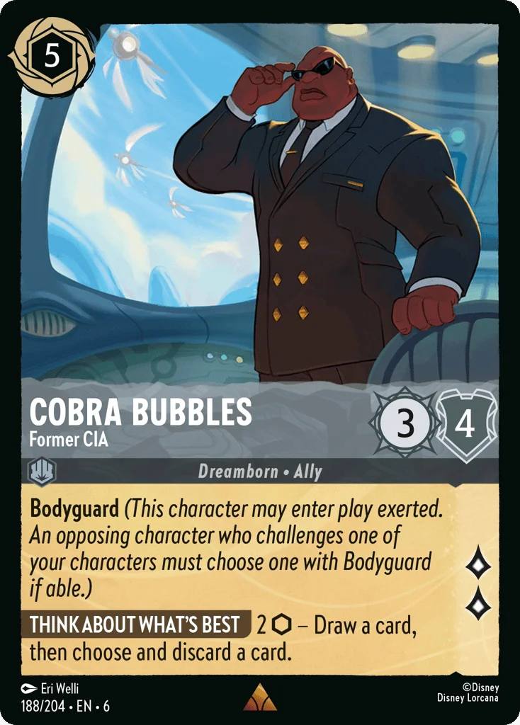Cobra Bubbles - Former CIA · Azurite Sea