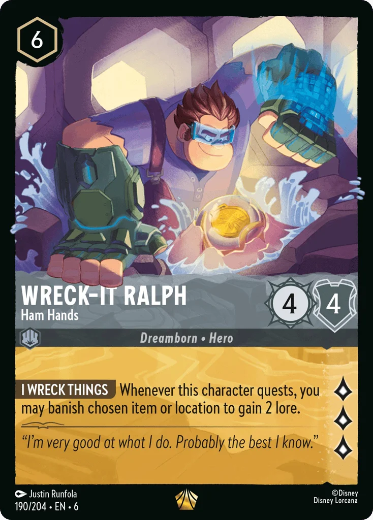 Wreck-It Ralph - Ham Hands · Azurite Sea