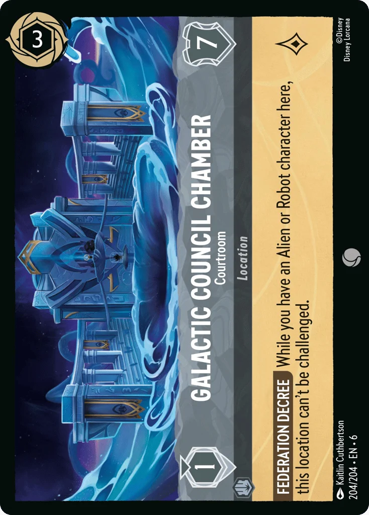 Galactic Council Chamber - Courtroom · Azurite Sea
