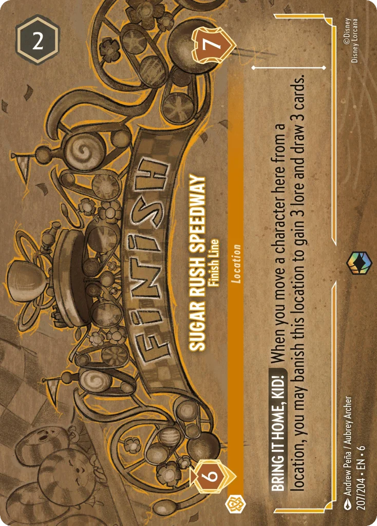 Sugar Rush Speedway - Finish Line · Azurite Sea
