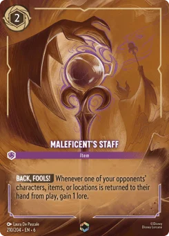 Maleficent's Staff