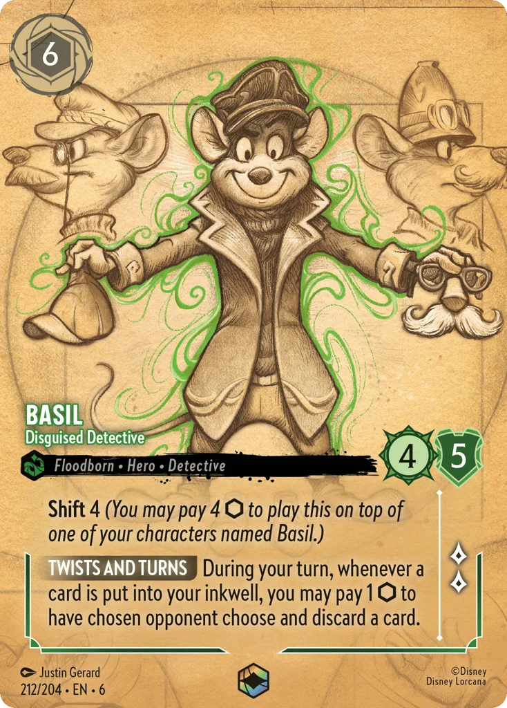 Basil - Disguised Detective · Azurite Sea