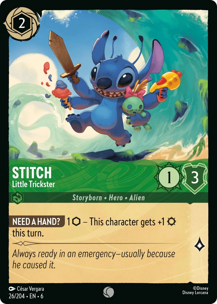 Stitch - Little Trickster · Azurite Sea