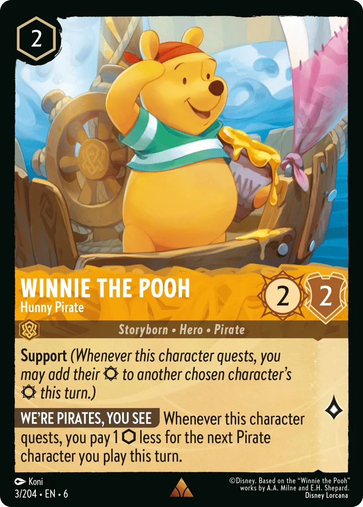 Winnie the Pooh - Hunny Pirate · Azurite Sea