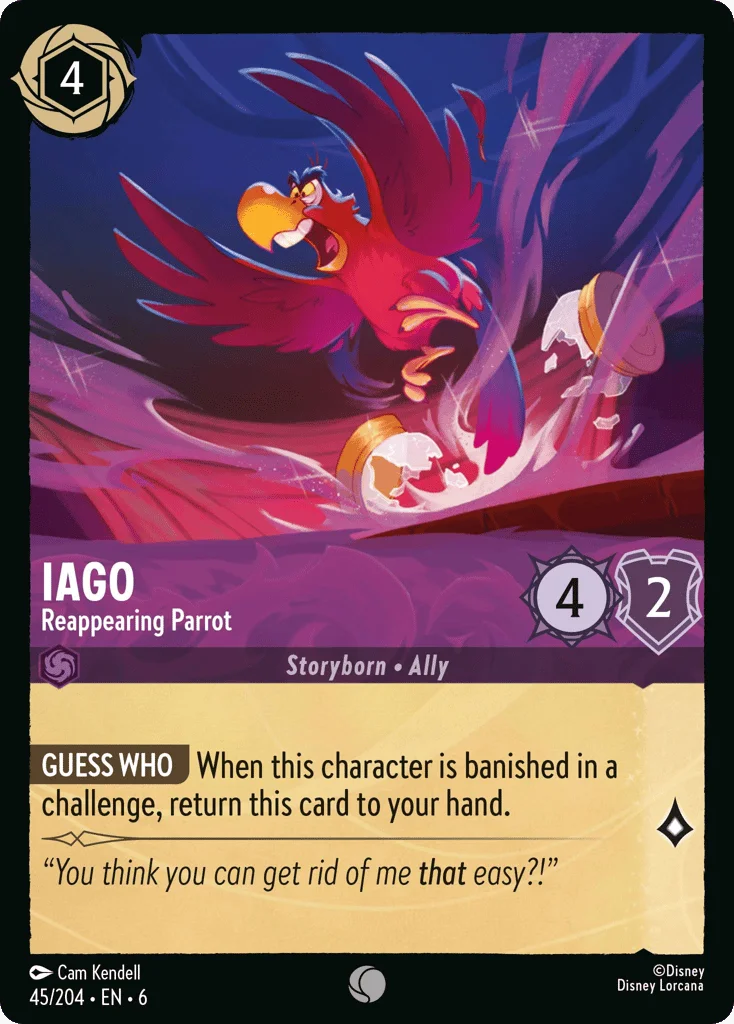 Iago - Reappearing Parrot · Azurite Sea