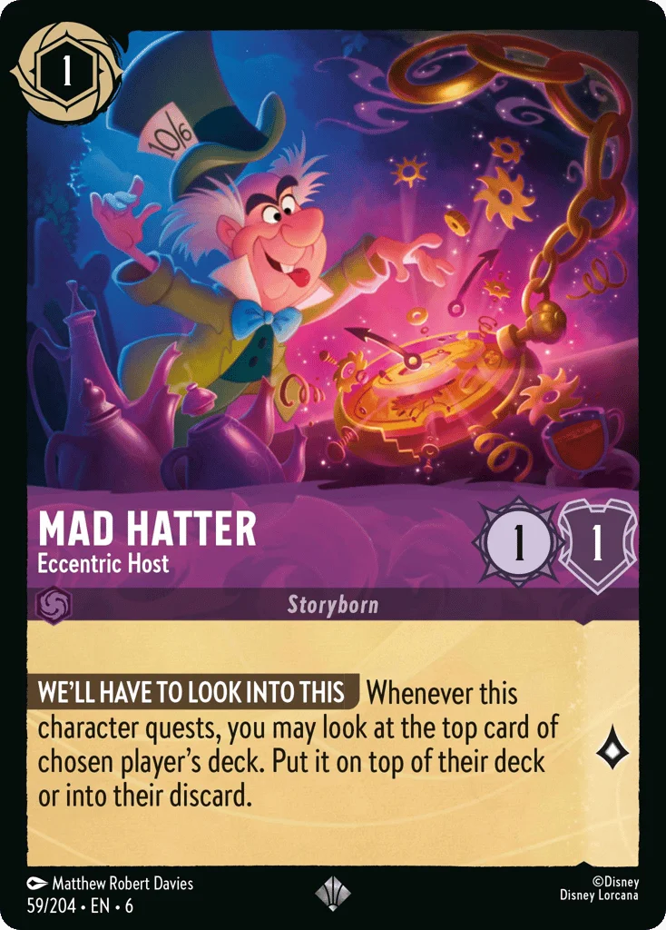 Mad Hatter - Eccentric Host · Azurite Sea