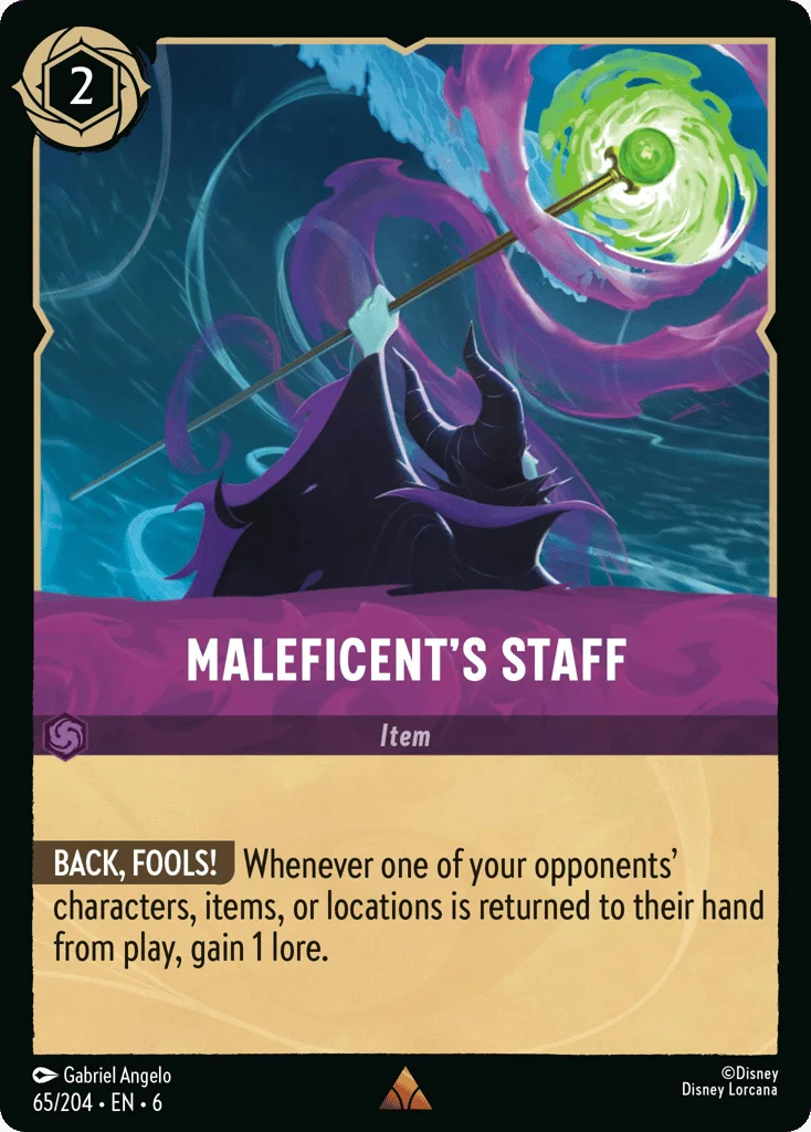 Maleficent's Staff · Azurite Sea