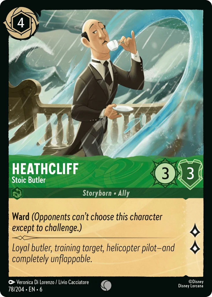 Heathcliff - Stoic Butler · Azurite Sea