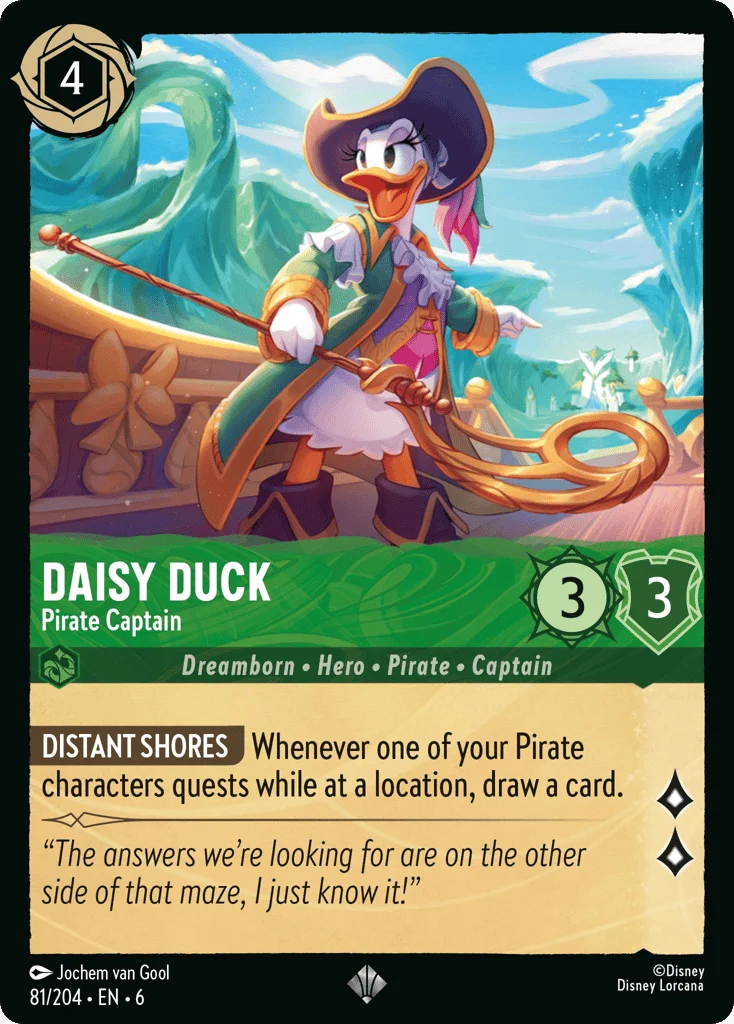 Daisy Duck - Pirate Captain · Azurite Sea