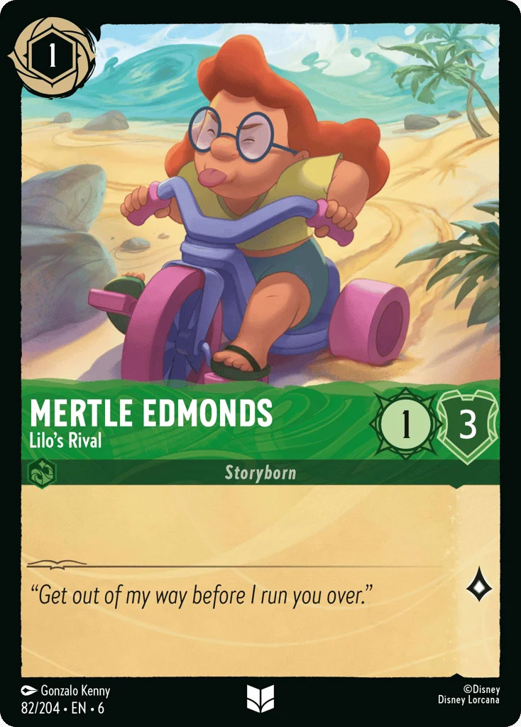 Mertle Edmonds - Lilo's Rival · Azurite Sea