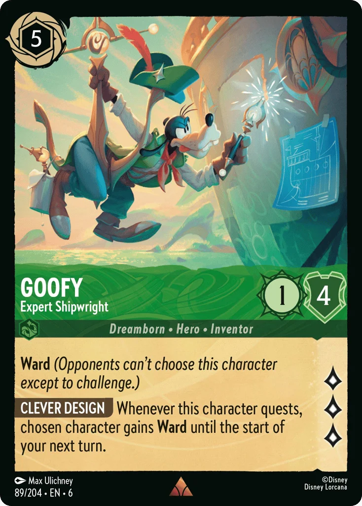 Goofy - Expert Shipwright · Azurite Sea