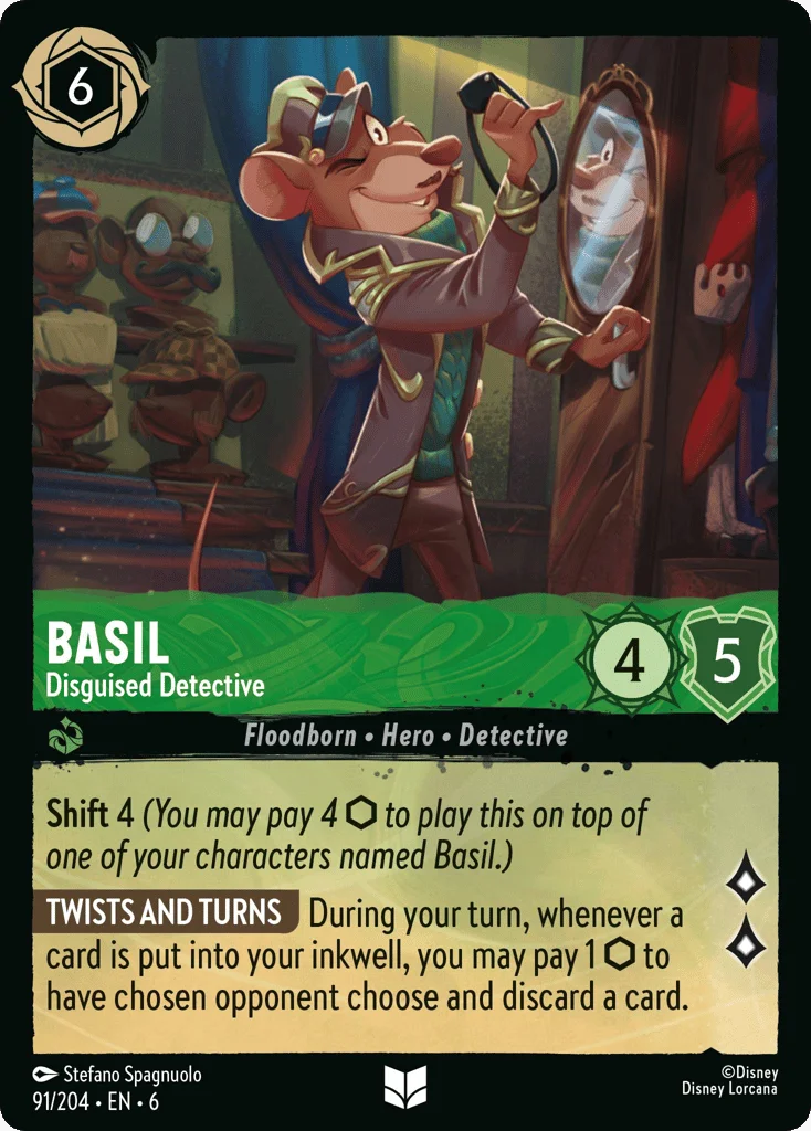 Basil - Disguised Detective · Azurite Sea