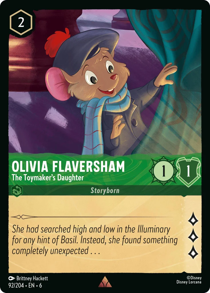 Olivia Flaversham - The Toymaker's Daughter · Azurite Sea