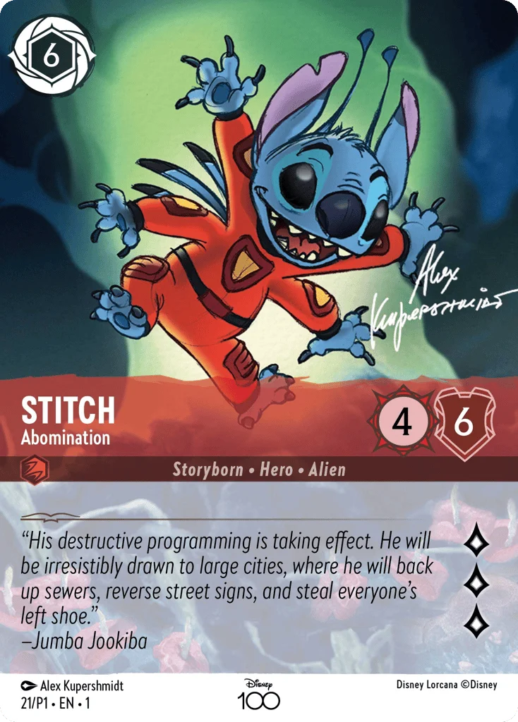 Stitch - Abomination · Disney100