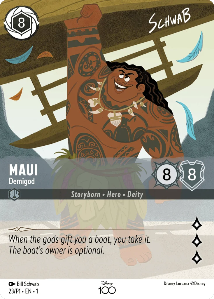 Maui - Demigod · Disney100