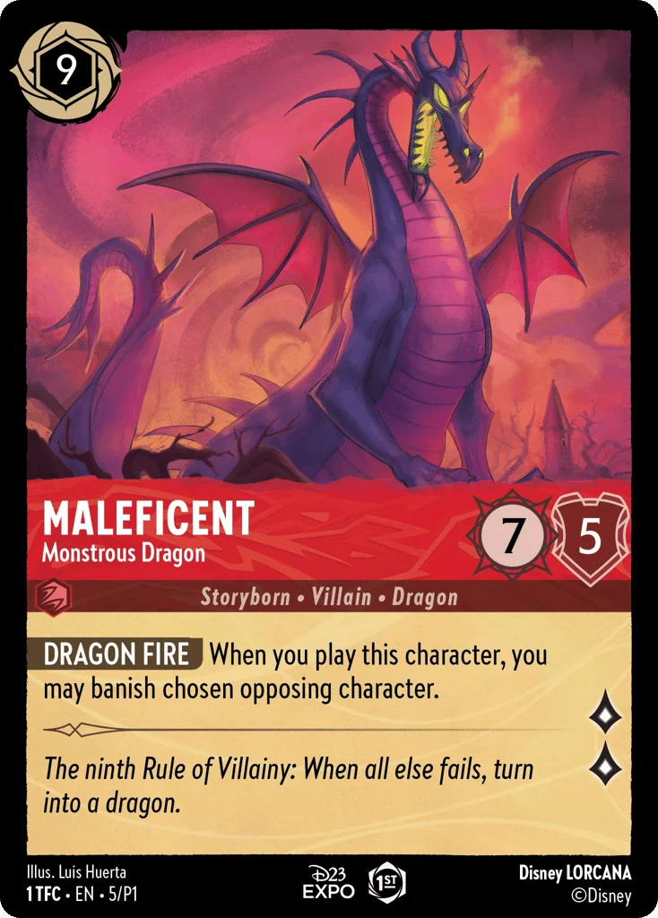 Maleficent - Monstrous Dragon · D23 Promos