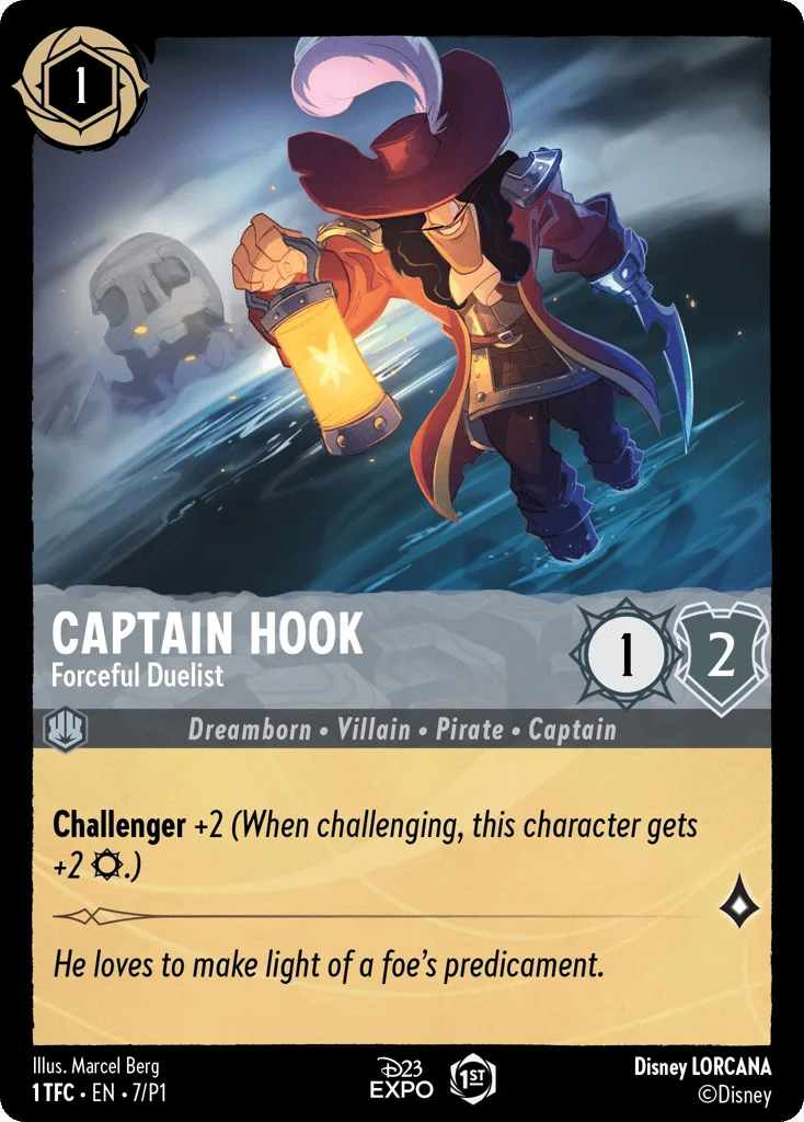 Captain Hook - Forceful Duelist · D23 Promos