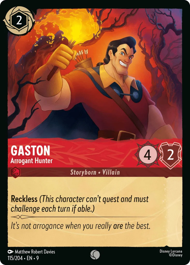 Gaston - Arrogant Hunter · Fabled