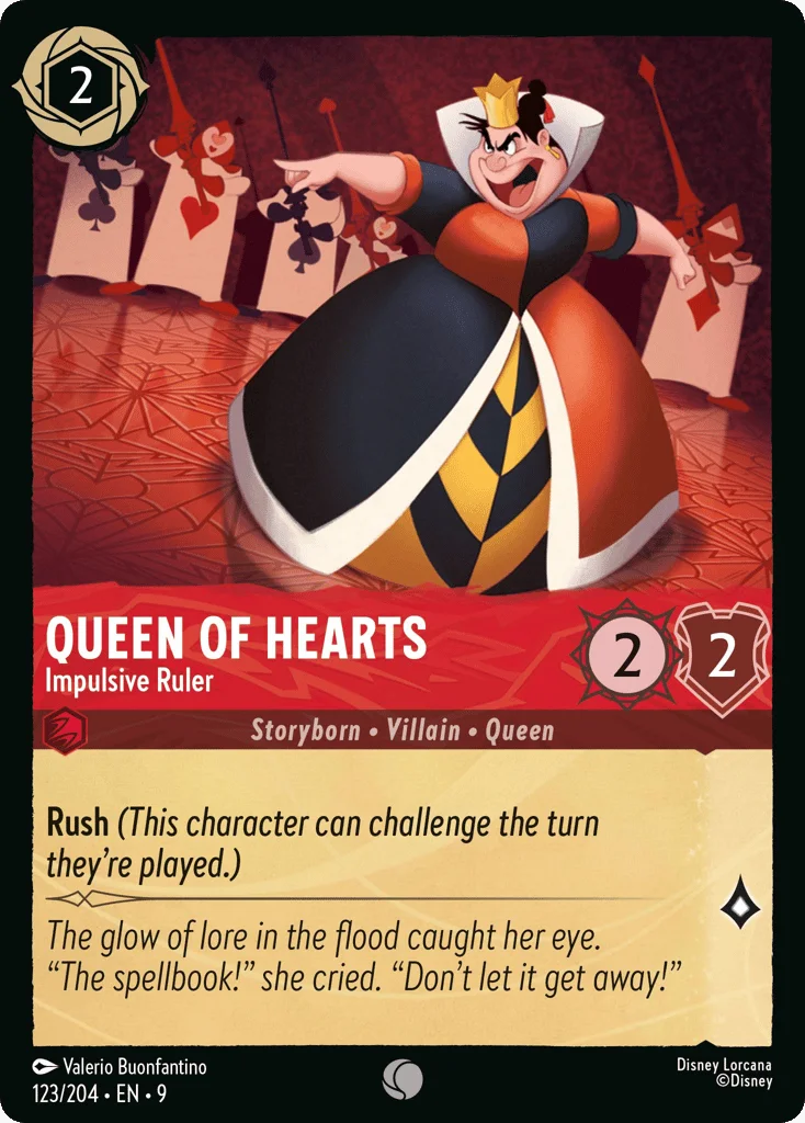 Queen of Hearts - Impulsive Ruler · Fabled