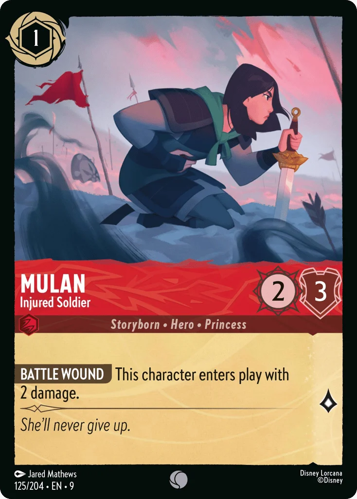 Mulan - Injured Soldier · Fabled
