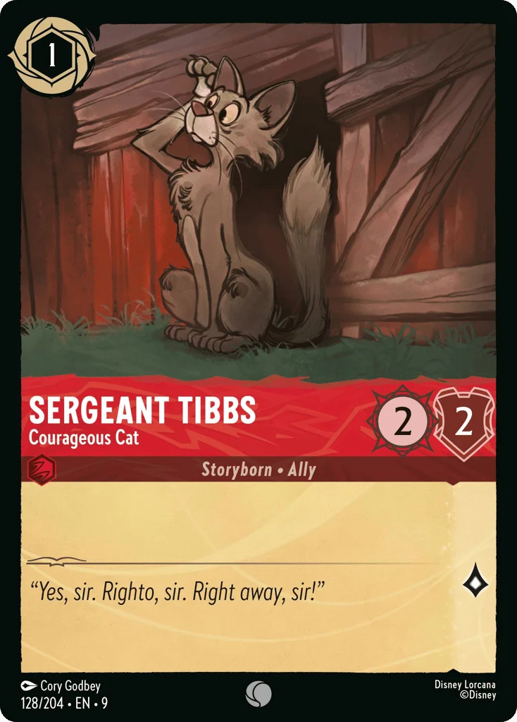 Sergeant Tibbs - Courageous Cat · Fabled