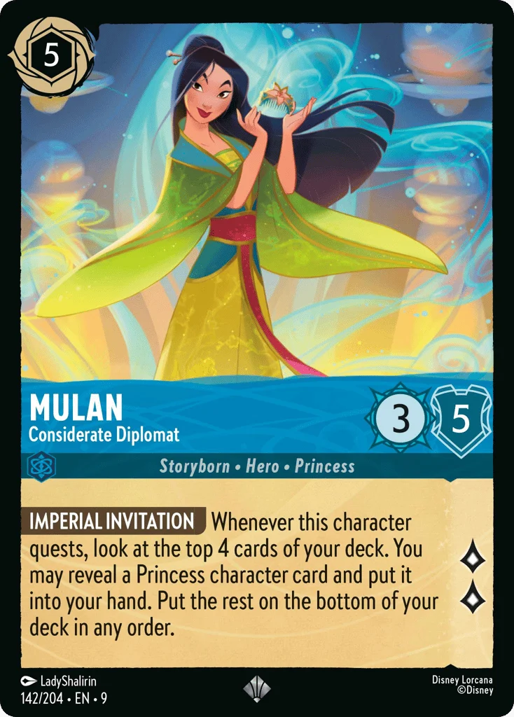 Mulan - Considerate Diplomat · Fabled