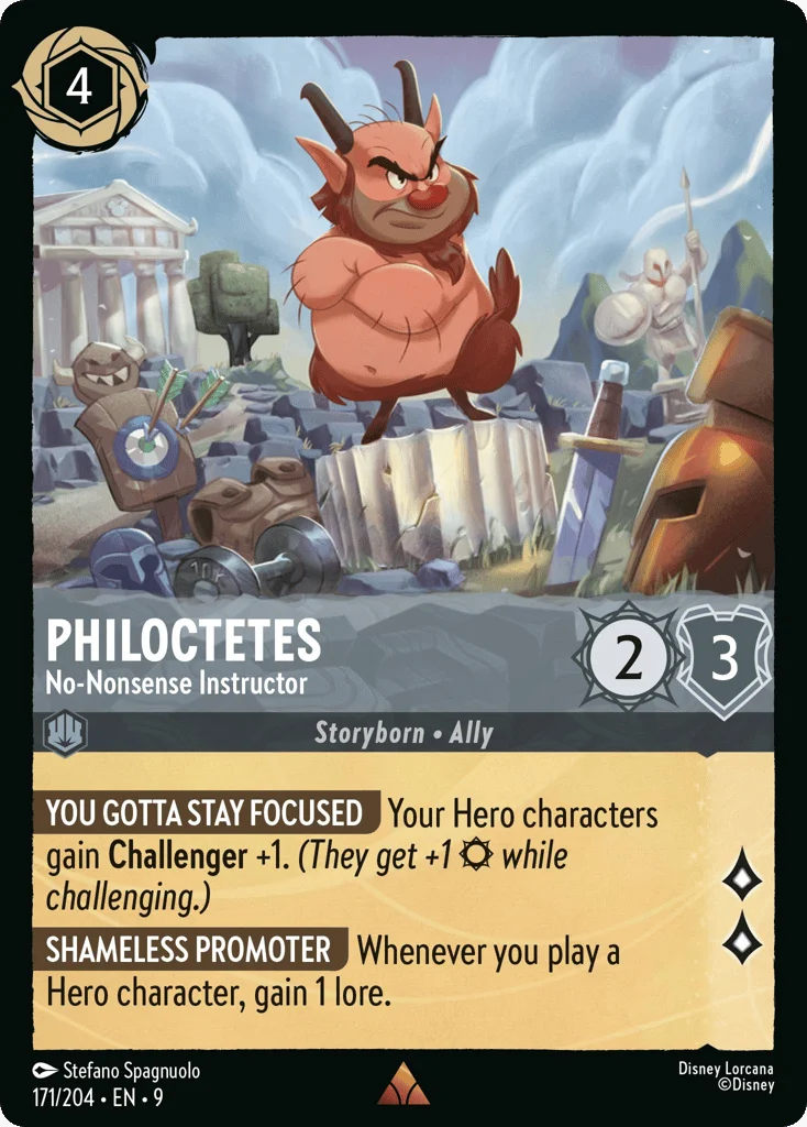 Philoctetes - No-Nonsense Instructor · Fabled