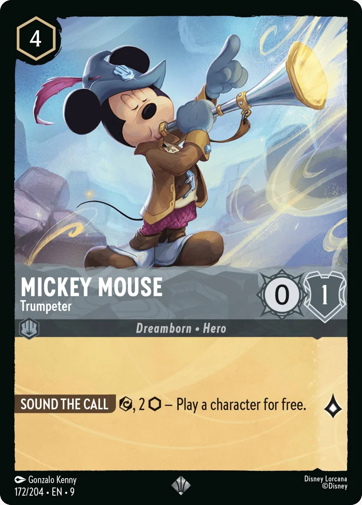 Mickey Mouse - Trumpeter · Fabled