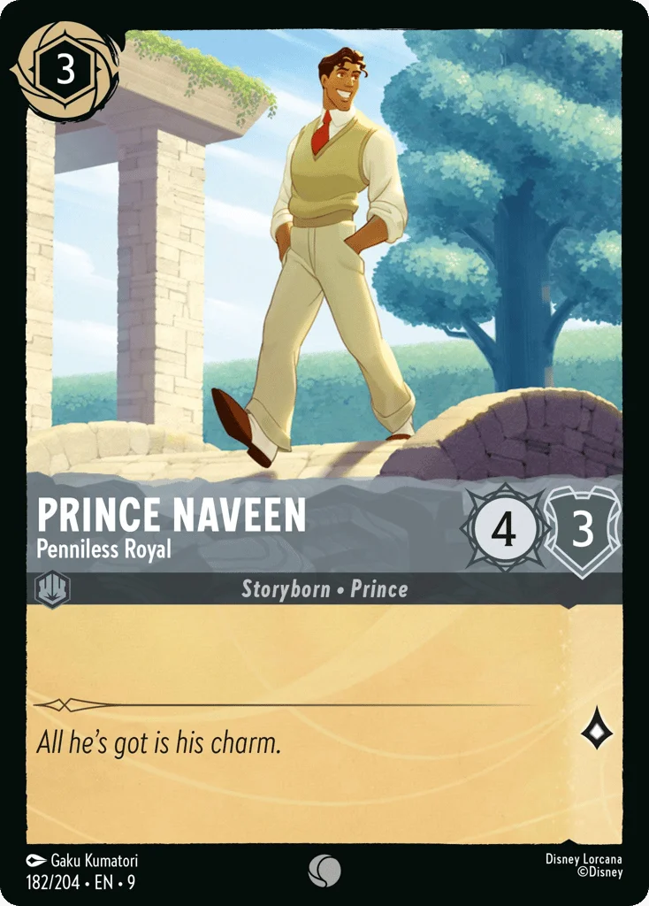 Prince Naveen - Penniless Royal · Fabled