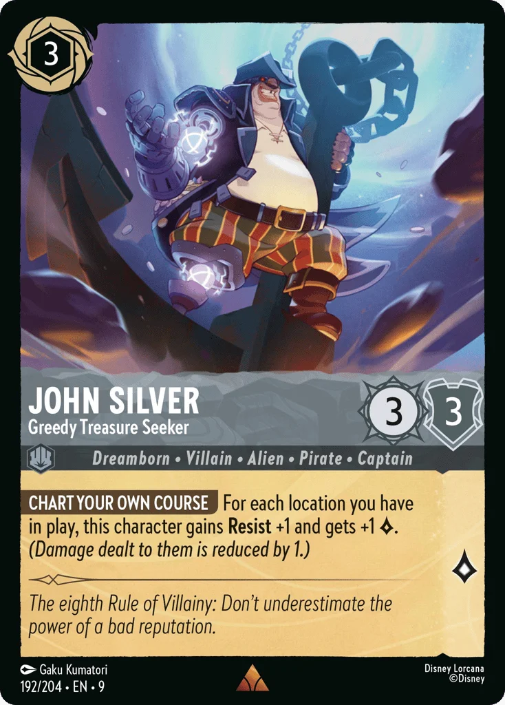 John Silver - Greedy Treasure Seeker · Fabled