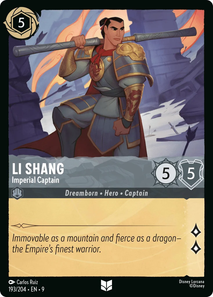 Li Shang - Imperial Captain · Fabled