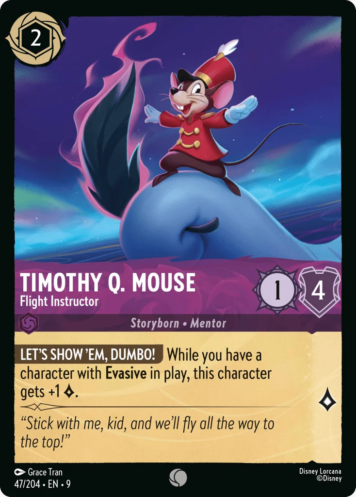 Timothy Q. Mouse - Flight Instructor · Fabled