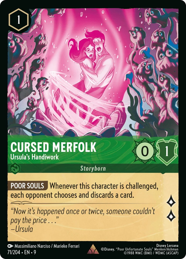 Cursed Merfolk - Ursula's Handiwork · Fabled