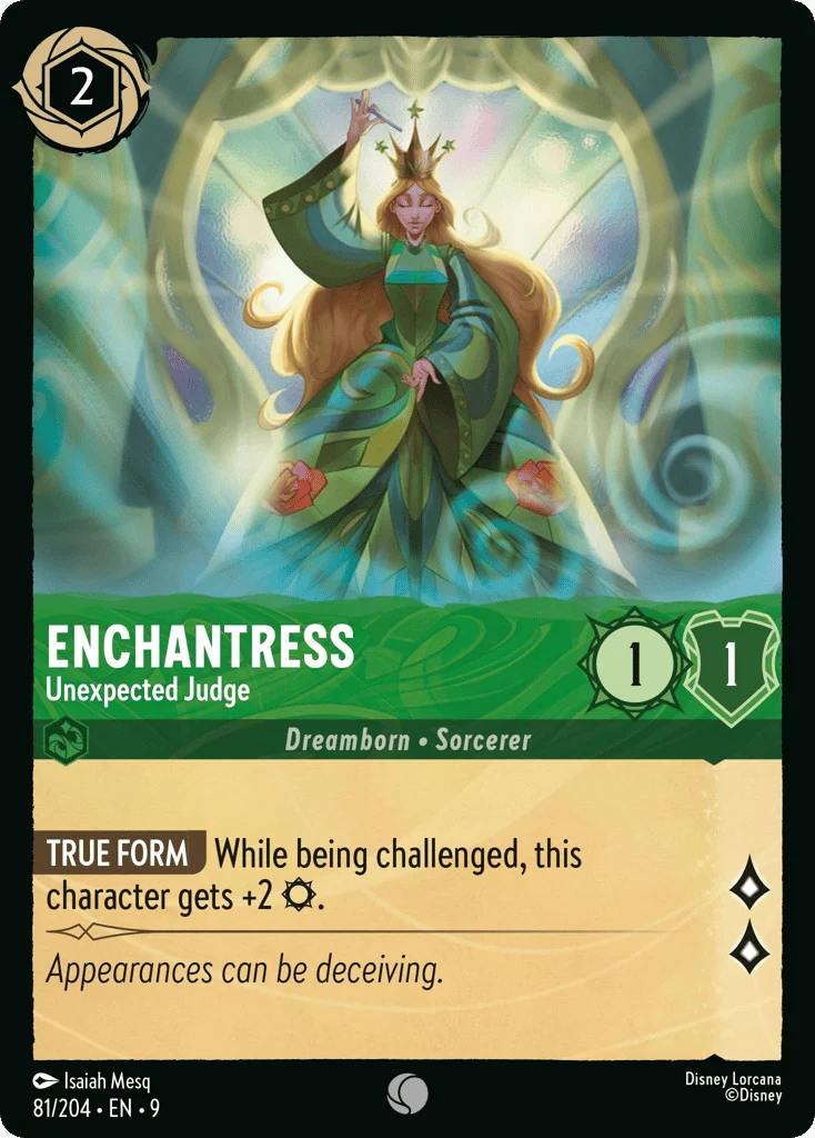 Enchantress - Unexpected Judge · Fabled