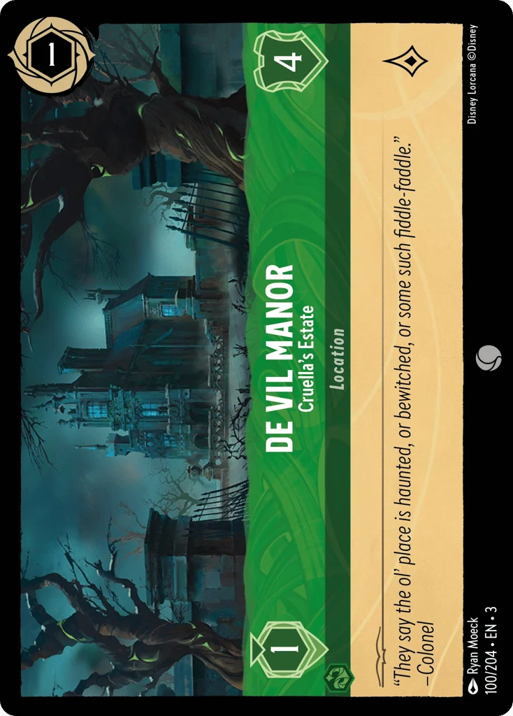 De Vil Manor - Cruella's Estate · Into the Inklands