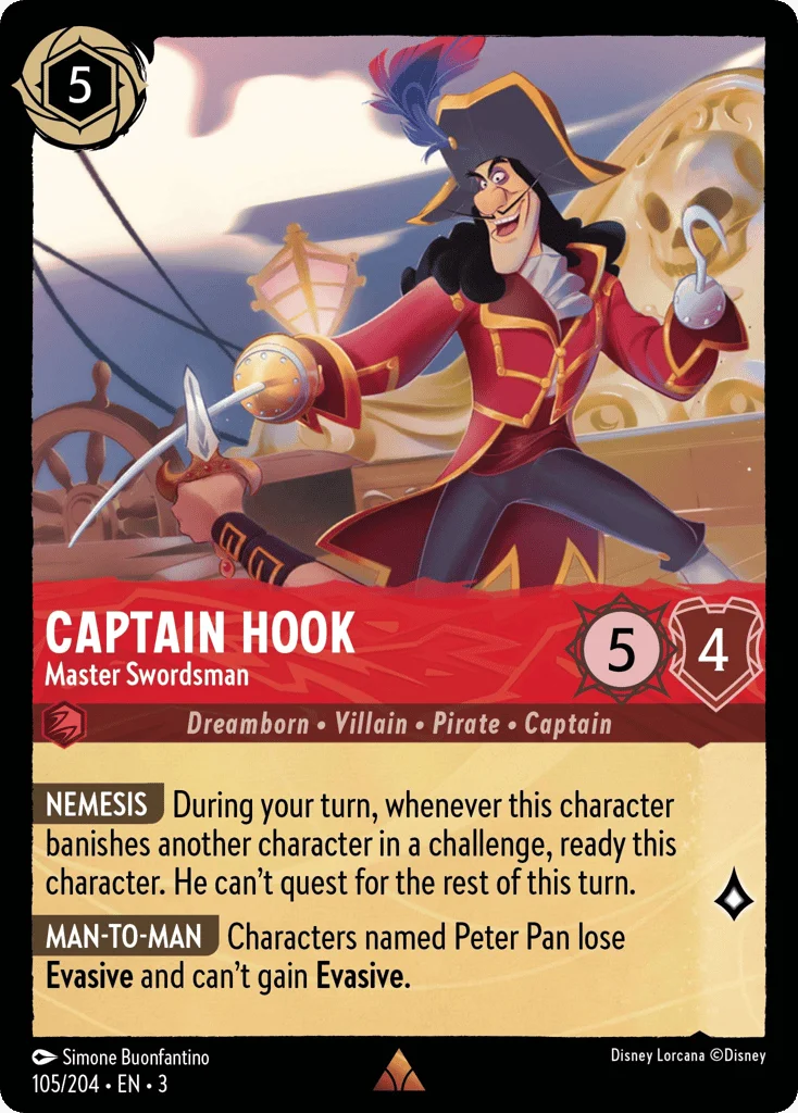 Captain Hook - Master Swordsman · Into the Inklands
