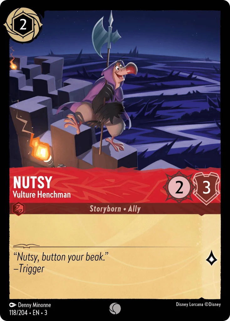 Nutsy - Vulture Henchman · Into the Inklands