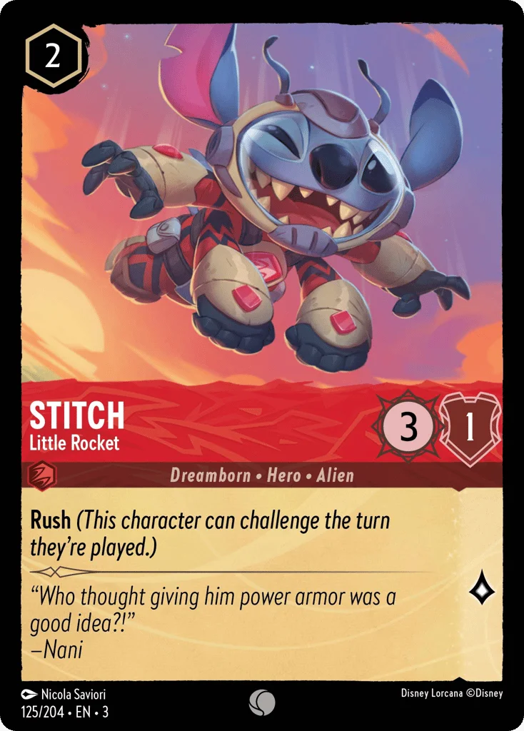 Stitch - Little Rocket · Into the Inklands