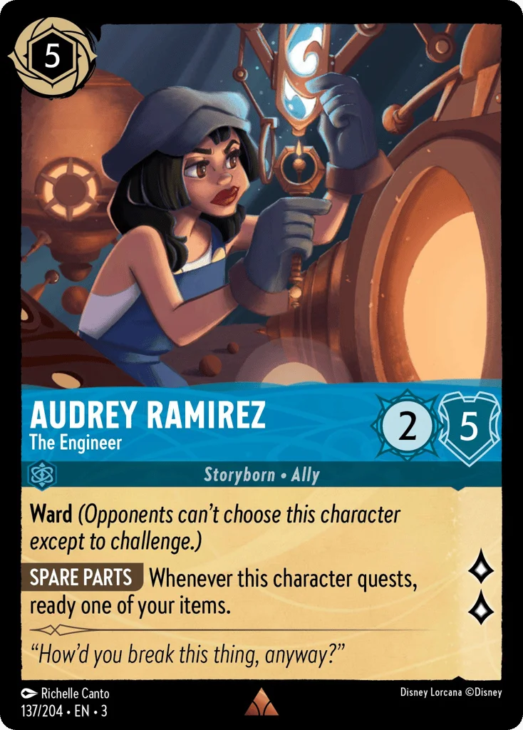 Audrey Ramirez - The Engineer · Into the Inklands