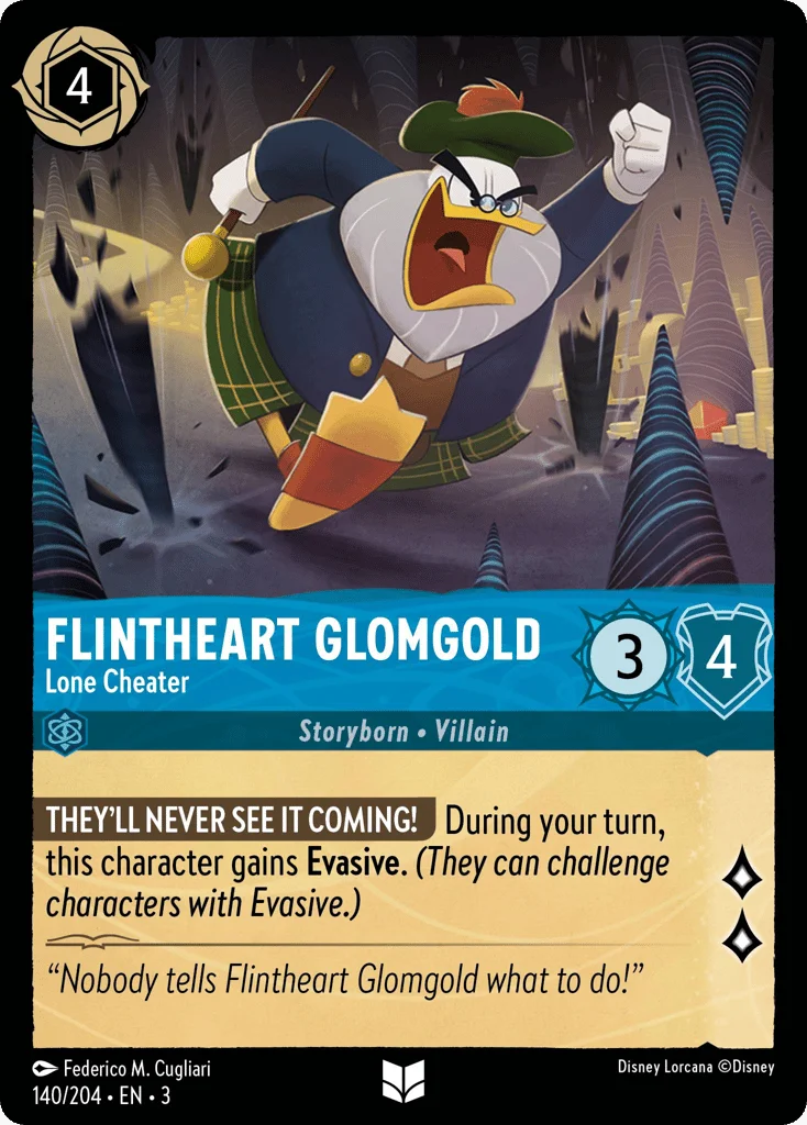 Flintheart Glomgold - Lone Cheater · Into the Inklands