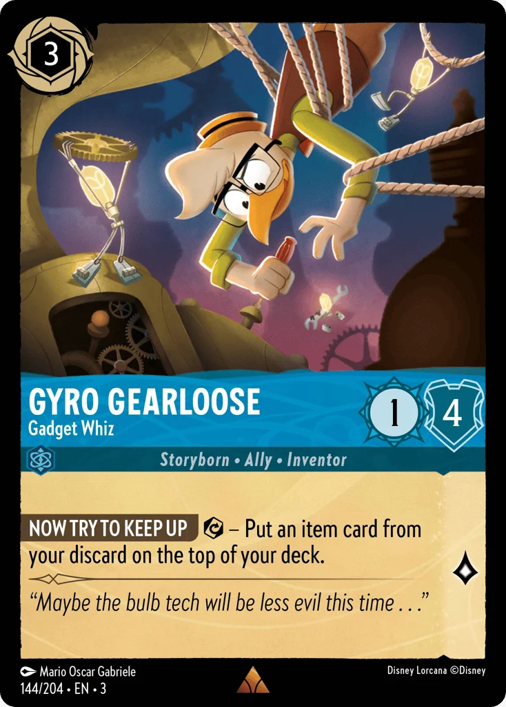 Gyro Gearloose - Gadget Whiz · Into the Inklands