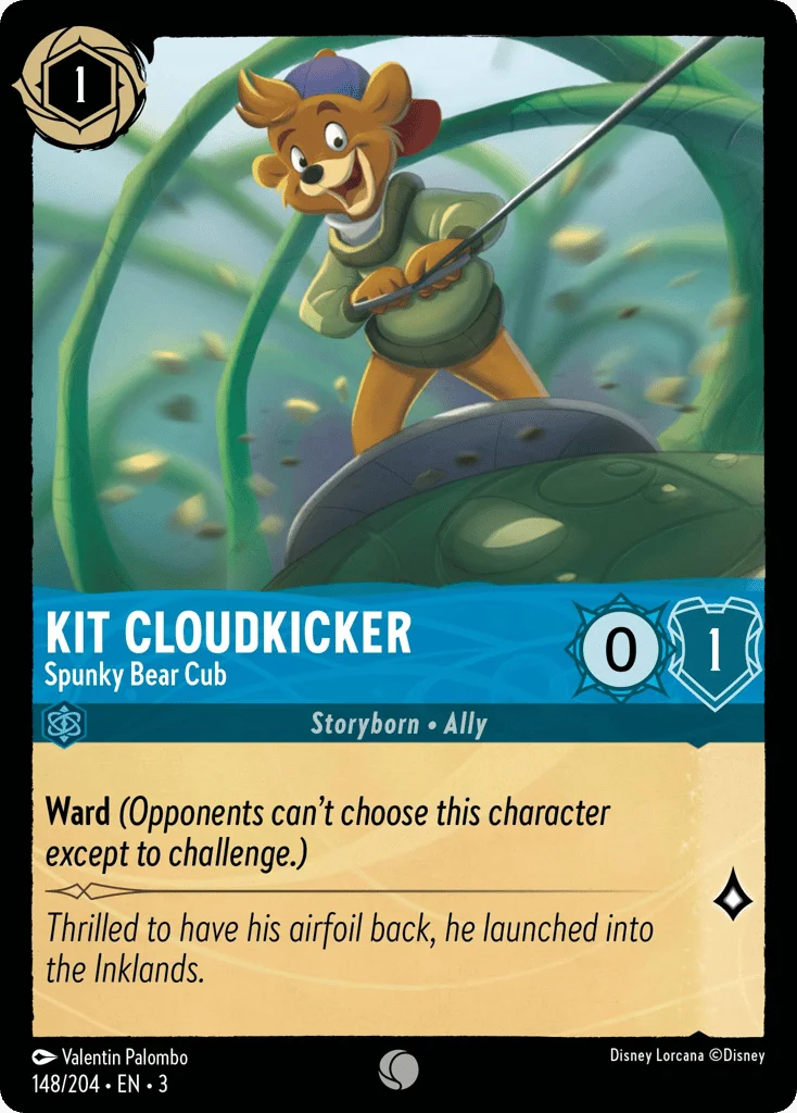 Kit Cloudkicker - Spunky Bear Cub · Into the Inklands