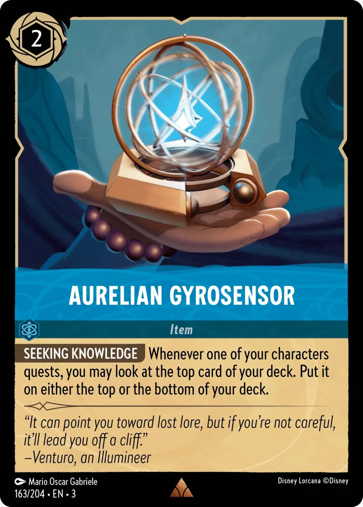 Aurelian Gyrosensor · Into the Inklands