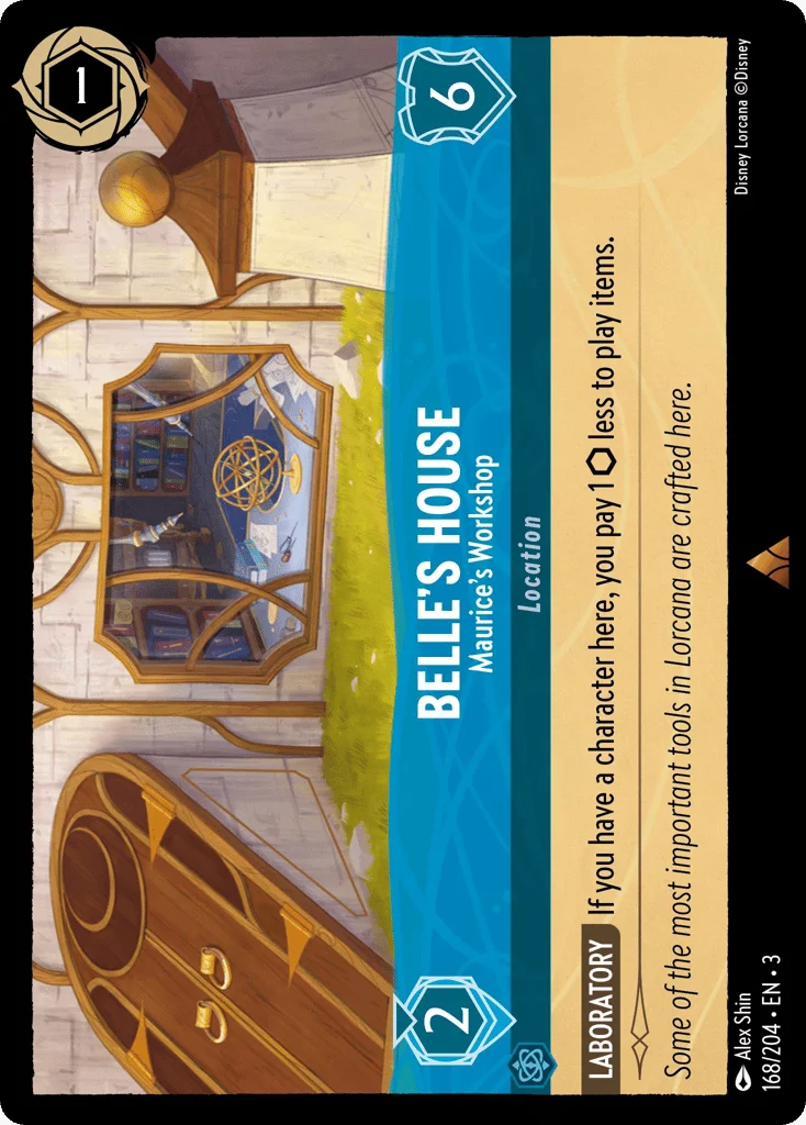 Belle's House - Maurice's Workshop · Into the Inklands