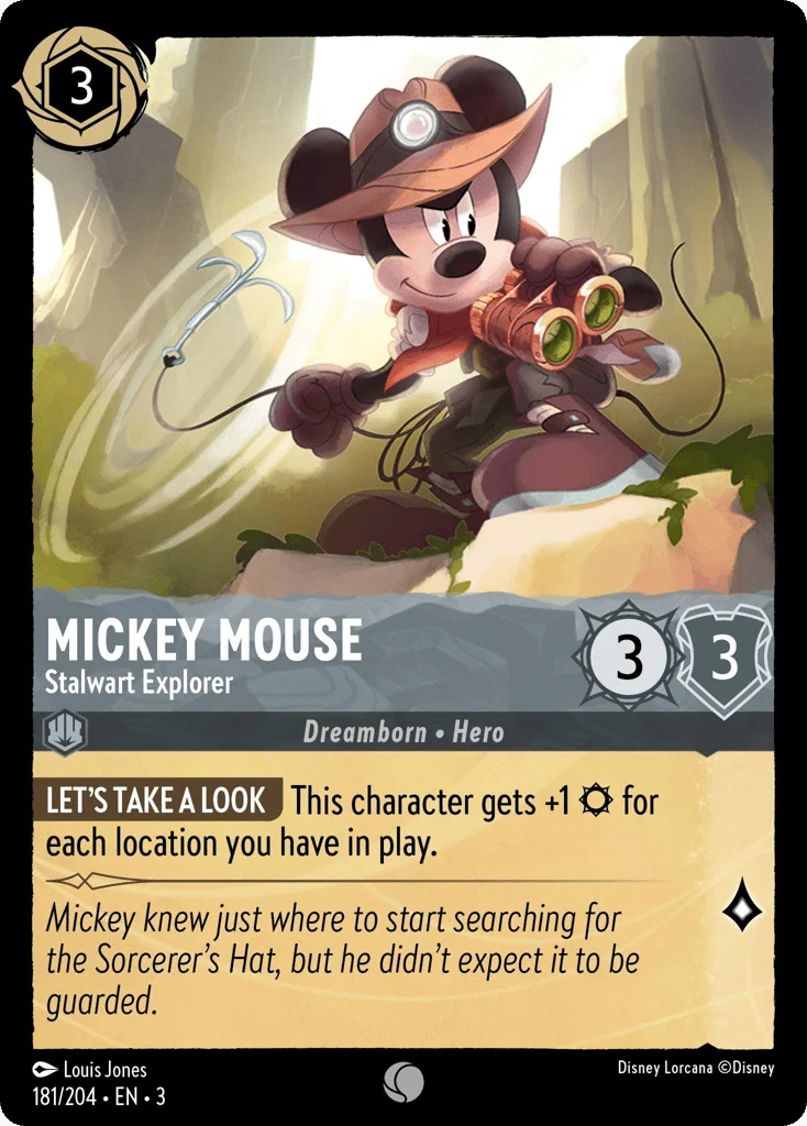 Mickey Mouse - Stalwart Explorer · Into the Inklands