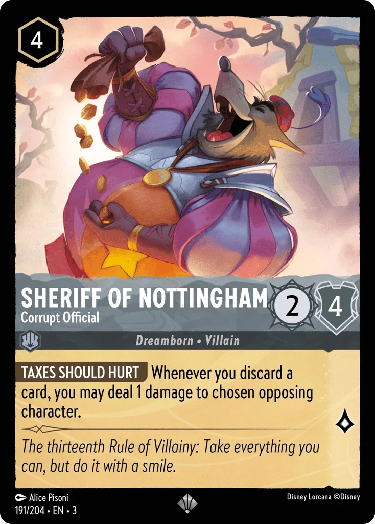 Sheriff of Nottingham - Corrupt Official · Into the Inklands