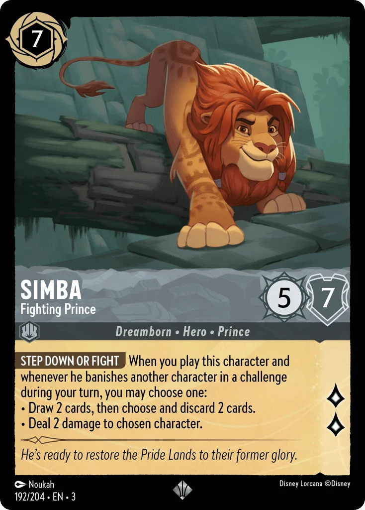 Simba - Fighting Prince · Into the Inklands
